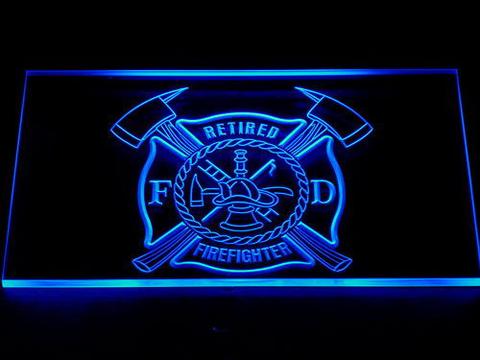 Fire Department Retired Fire Fighter LED Neon Sign